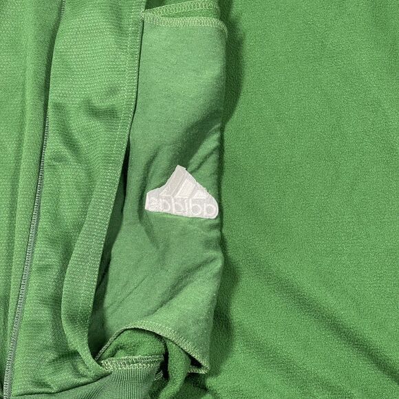 adidas Portland Timbers Jacket Men Large Green Spellout FullZip Hood Season 2011 - Picture 7 of 13